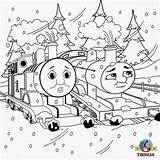 Coloring Thomas Train Pages Christmas Percy Friends Printable Colouring Engine Halloween Tank Woodland Easter Color Hiro Winter Kids Clipart Animal sketch template