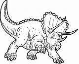Ausmalbild Malvorlage Tyrannosaurus sketch template