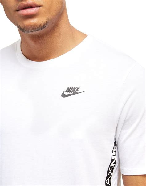Nike Cotton Air Max Tape T Shirt In White For Men Lyst