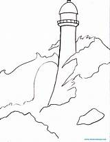 Painting Sherpa Traceable Acrylic Traceables Lighthouse Drawing Lesson Paintings Rock Story Stormy Drawings Tutorials Trace Paint Getdrawings Coloring Tutorial Canvas sketch template