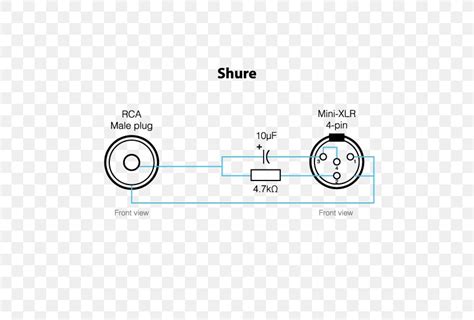 microphone shure sm xlr connector wiring diagram pinout png