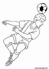 Coloriage Footballeur Tete Jeune Joueur Ballon Hugolescargot sketch template