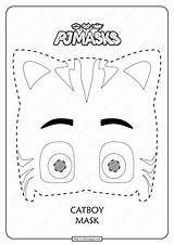 Pj Masks Catboy Coloringoo Pjmask sketch template