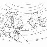 Merliah Barbie Coloring Beautiful Pages Whirlpool Hellokids Oceana Lost Mermaid sketch template