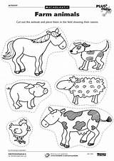 Colour Farm Animals Coloring Comments sketch template