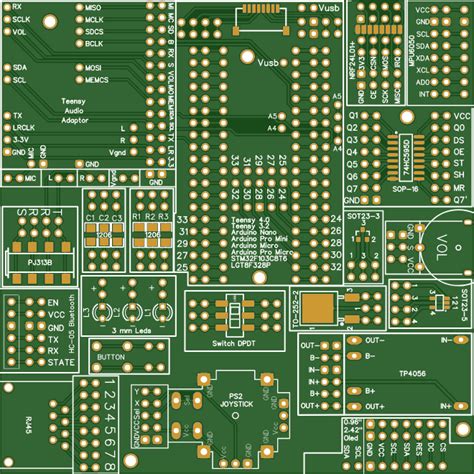 breakout board     parts share project pcbway
