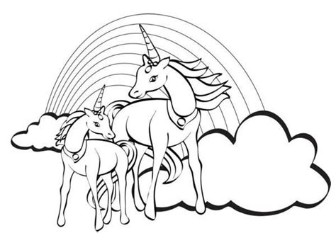 baby unicorn coloring pages  getdrawings