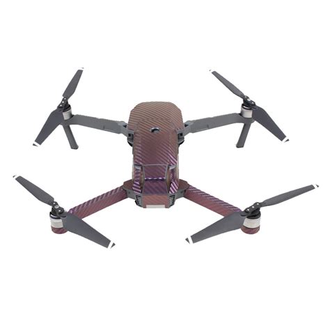 carbon fiber waterproof pvc skin wrap sticker drone body remote control full set  dji mavic