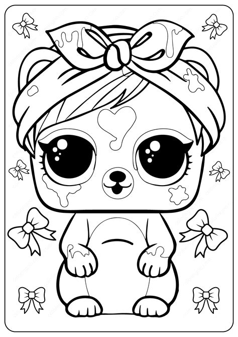 printable lol surprise coloring pages