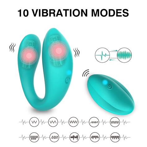 winyi 10 frequency u shape remote control adult sex product with double