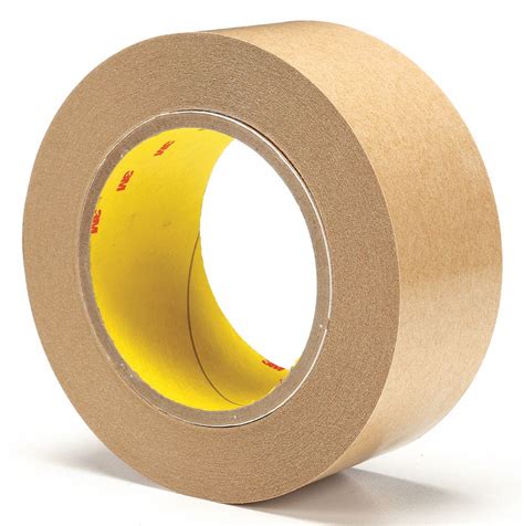 yd adhesive transfer tape kraft paper liner  mil thick  pk dee