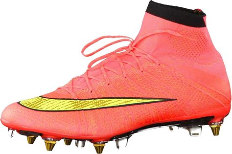 amazoncom nike mercurial superfly sg pro mens football boots  soccer cleats   pink