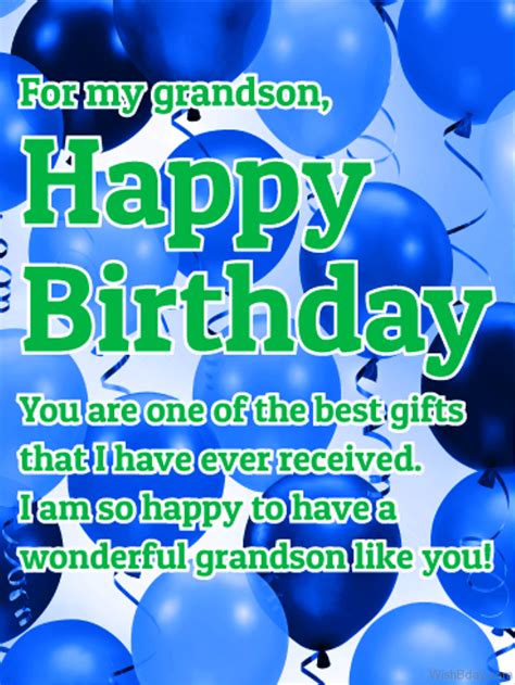 45 birthday wishes for grandson