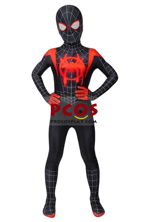 Ready To Ship Spider Man Into The Spider Verse Miles Morales Cosplay