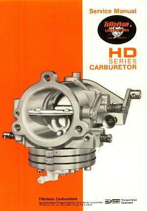 tillotson carburetors parts