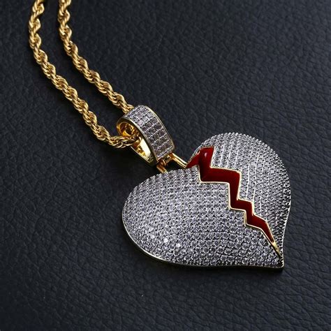 Wholesale Hip Hop Jewelry Iced Out Pendant Luxury Designer Necklace
