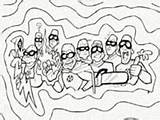 Aquabats sketch template