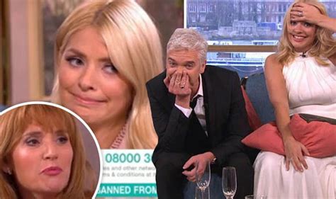 holly willoughby not polished this morning guest phillip schofield hungover nta win