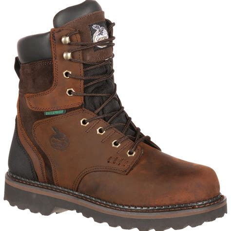 georgia boot mens  brookville waterproof work boots style