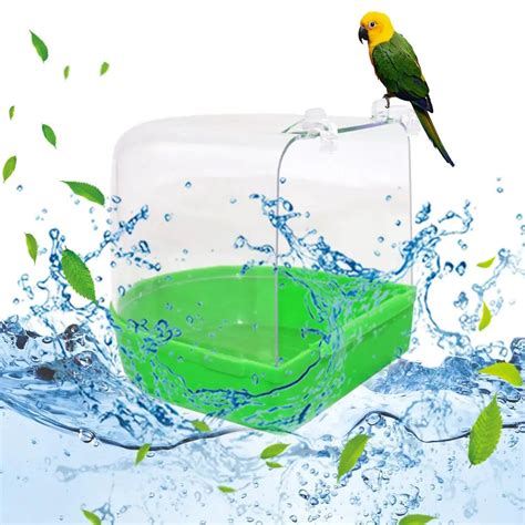 parrot bird bathtub peony parrot bathing supplies bird bathtub cage pet supplies bird bath