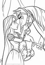 Coloring Pages Disney Kids Tangled Rapunzel A4 Colouring Printable Print Color Easy Wedding Want Animation Printables Fun Baby sketch template