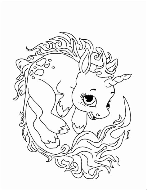 baby unicorn coloring pages bubakidscom