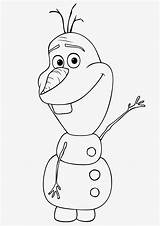 Olaf Coloring Pages Frozens sketch template