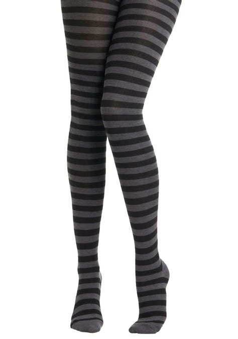 Cozy And Cute Knit Tights Tights Striped Tights