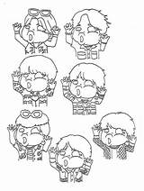 Bts Chibi Coloring Pages Printable Funny Categories Jimin Kids Coloringonly sketch template