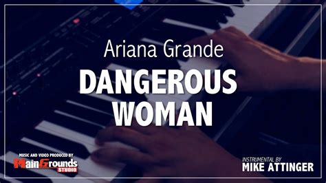 Ariana Grande Dangerous Woman Karaoke Instrumental Lyrics Youtube
