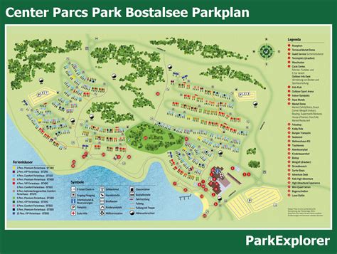 px parkplan von center parcs park bostalsee parkexplorerde