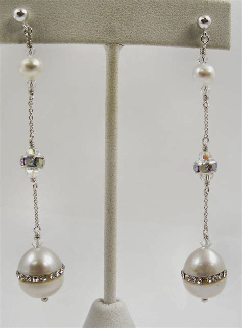 sweet freedom designs custom wedding earrings