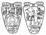 Narmer Paleta Jakeukalane Egypt Esculturas Egipcias Egipto Kemet sketch template