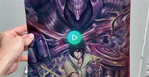 My Naruto Perfect Susanoo 3d Lenticular Artwork Hand