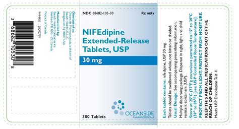 ndc   nifedipine images packaging labeling appearance