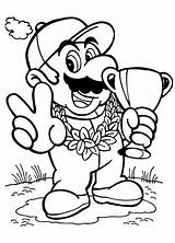 Mario Coloring Pages Win Brothers Race Bowser Title Printable Super Kids Luigi Cartoon Characters Color Getcolorings Rocks sketch template