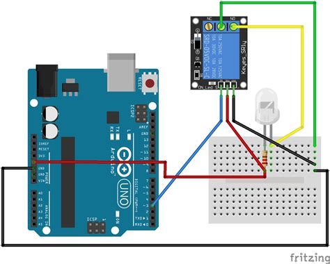basic setup  arduino  relay arduino project hub