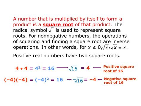 Ppt Find Each Square Root Powerpoint Presentation Free