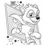 Coloring Rubble Pages Mighty Pups Related Posts sketch template