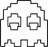 Pacman Pac Coloring Ghost Fantasma Dibujos Pixelado Cokitos Maze Pixelados Ghosts Mazes Tableros Mesa Educativeprintable Clipartmag Charaktere sketch template