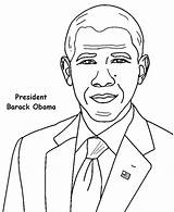 Coloring Obama Presidents Barack President Pages Sheets States United Activity Printables Usa Present 2009 Presidential 2008 Bluebonkers Hussein sketch template