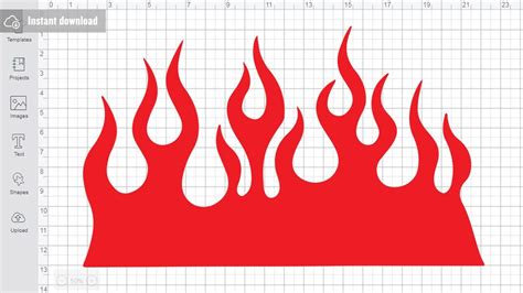 visual arts collage flame files  cricut fire clipart flame clipart