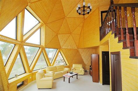 Transform a Geodesic Dome into a cozy home, restaurant or