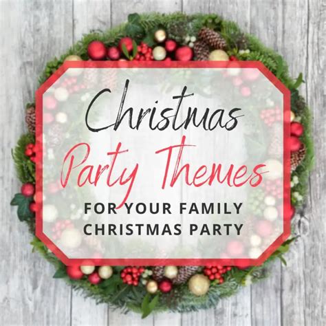family christmas party themes    party sparkle