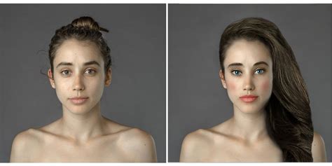 Woman Gets 25 Photoshop Makeovers To Fit Worldwide Ideals
