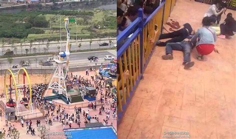 ride accident kills   chinese amusement park shanghai daily