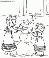 Frozen Personajes Princesas Dibujossincolorear Coloring Pequeñas Guardado Muñeco Hazme Venga Jugar Nieve sketch template