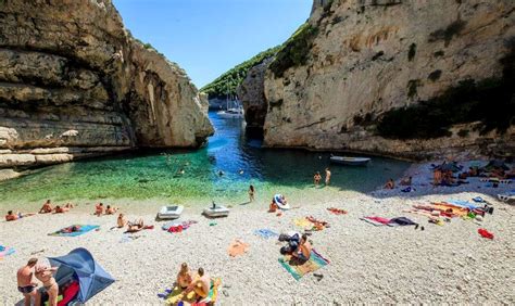 beautiful beaches  croatia demilked