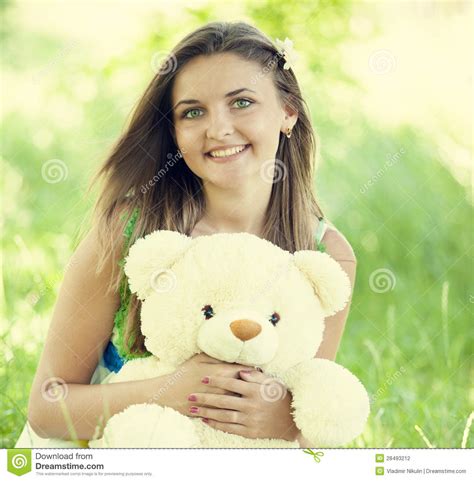 Teen With Teddy Bear Quality Porn