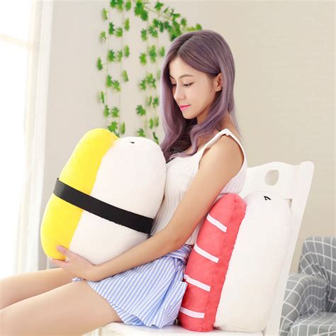 new arrival product top grade japanese sushi shape cute big plush toy